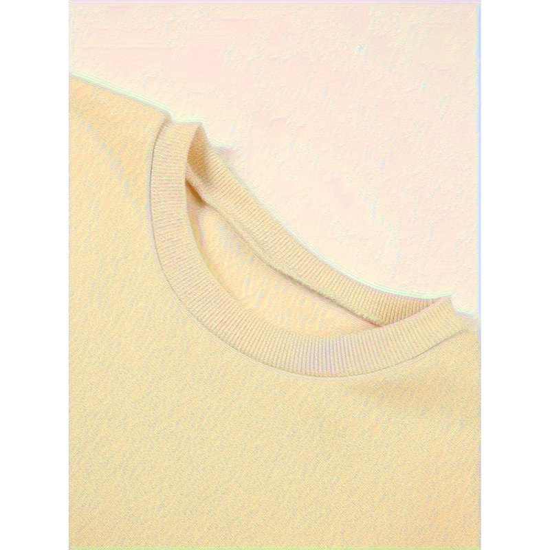 Ženska casual mikina s okruglim izrezom, duge rukave, normalna duljina, 90–95% poliester