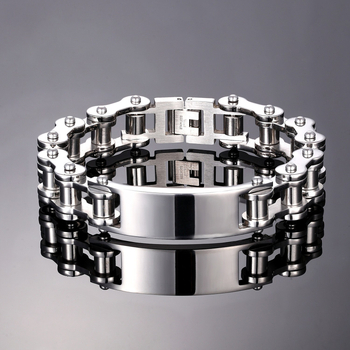 Náramok - nerezová oceľ, geometrický tvar, unisex, punk štýl (Značka: Limon; Jar 2024)