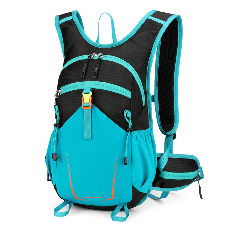 Turistický ruksak s hydratačným systémom, Oxford látka, zakrivené ramenné popruhy, priedušný a nepremokavý