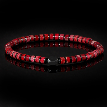 Náramok Go2Boho z polodrahých kameňov, ručne tkaný, dámsky štýl, doplnok na ruku