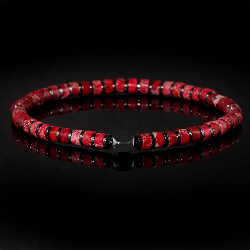 Náramok Go2Boho z polodrahých kameňov, ručne tkaný, dámsky štýl, doplnok na ruku