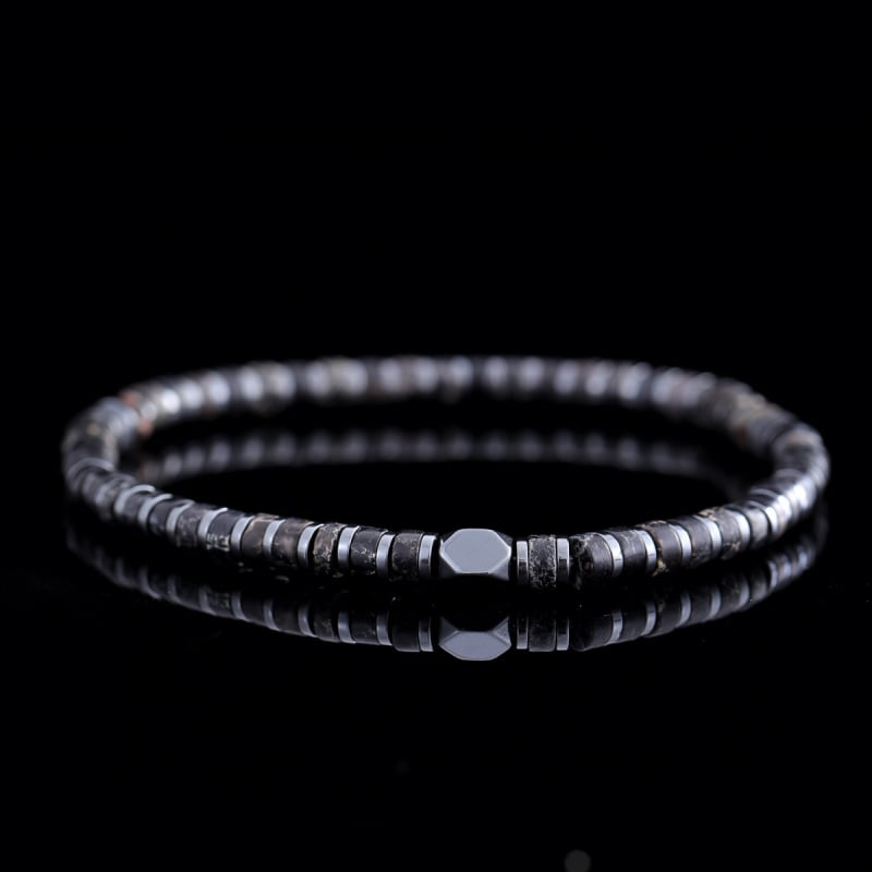 Náramok Go2Boho z polodrahých kameňov, ručne tkaný, dámsky štýl, doplnok na ruku