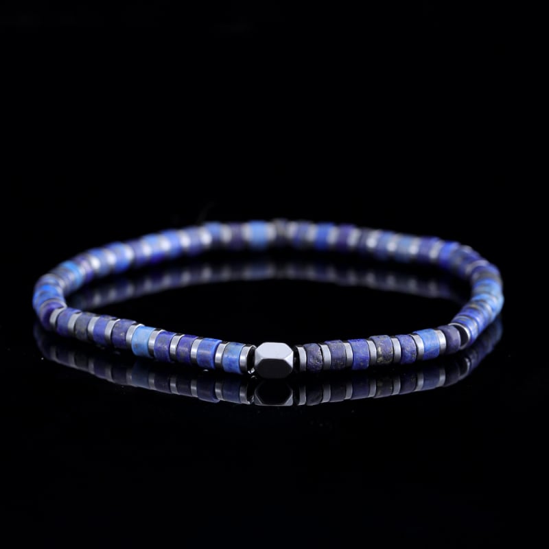 Náramok Go2Boho z polodrahých kameňov, ručne tkaný, dámsky štýl, doplnok na ruku