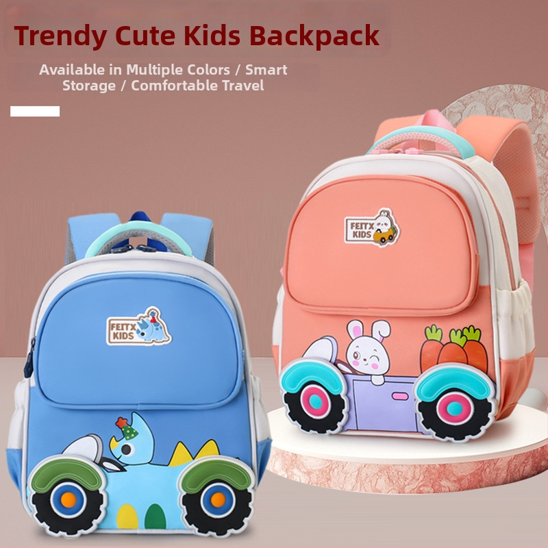 Batoh do materskej školy – ultra ľahký, priedušný, unisex, z nylonu, s ochranou chrbtice a ramennými popruhmi s nafukovacími vankúšmi, veľká kapacita