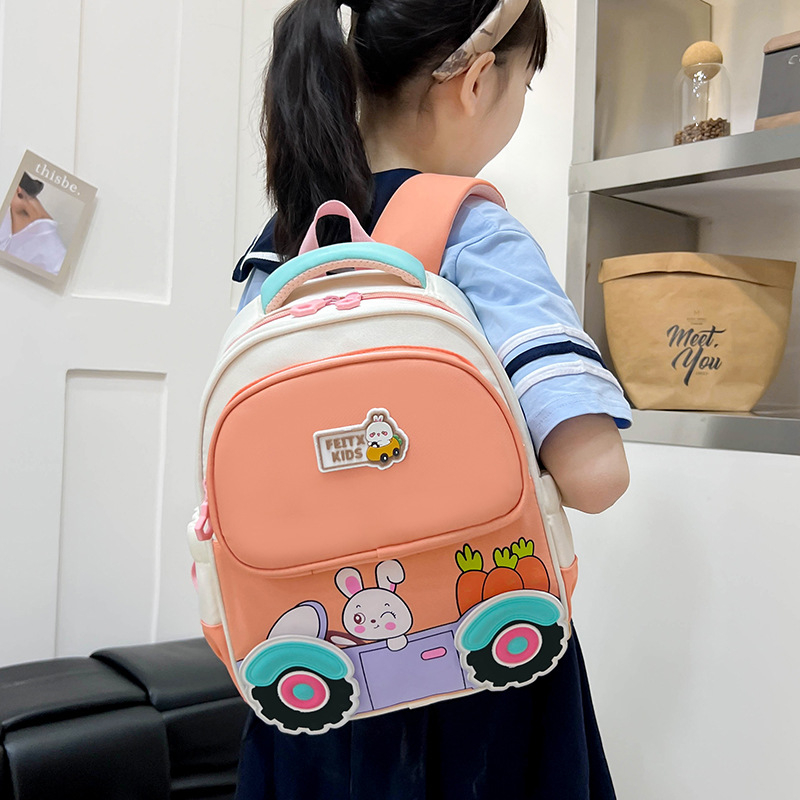 Rucsac pentru grădiniță – ultra ușor, respirabil, unisex, din nylon, cu protecție pentru coloană și bretele cu pernă de aer, capacitate mare