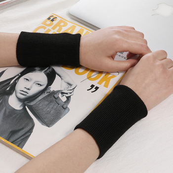 Pletena rukavica s poluj prstima – bez prstiju, zapešćni remen, poliester vlakno, opća namjena