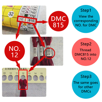 Комплект за бродерия с кръстчета: ландшафтен модел, платно 11CT, модерен минималистичен стил, DIY бродерия