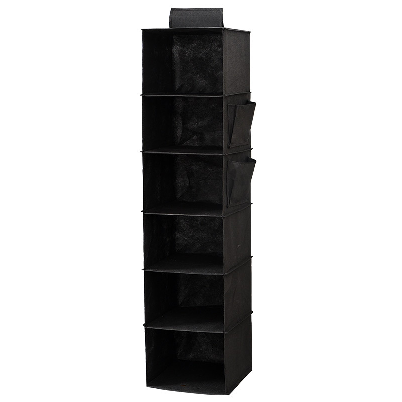 Višeslojna višenamjenska vrećica za garderobu, kubnog oblika, od netkanog materijala, model 832012, za vješanje u ormaru i organizaciju skladištenja