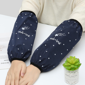 Kuchynský nepremokavý návlek na ruku (jednobarevný vzor, tarpaulin materiál, tlač, pre dospelých)