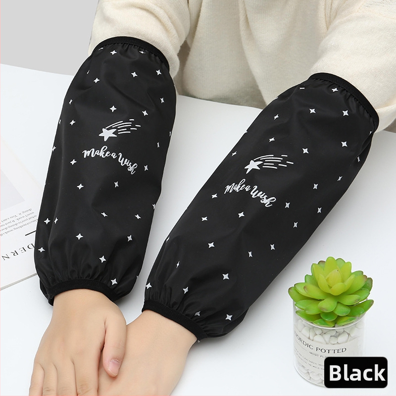 Kuchynský nepremokavý návlek na ruku (jednobarevný vzor, tarpaulin materiál, tlač, pre dospelých)