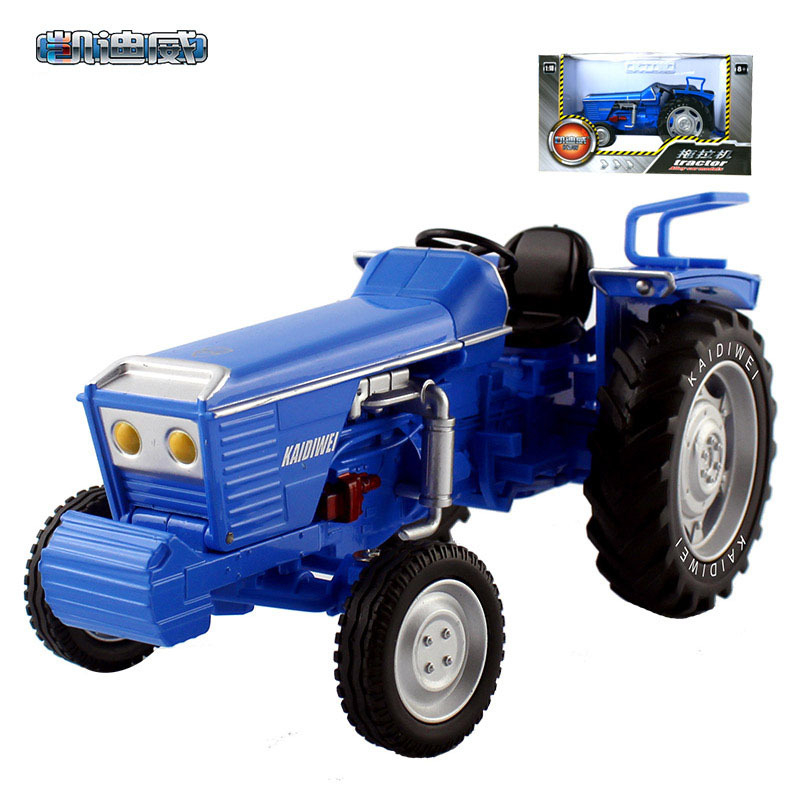 Model traktora s pásovým pohonom zo zliatiny – kovová hračka pre deti vo veku 4–6 rokov