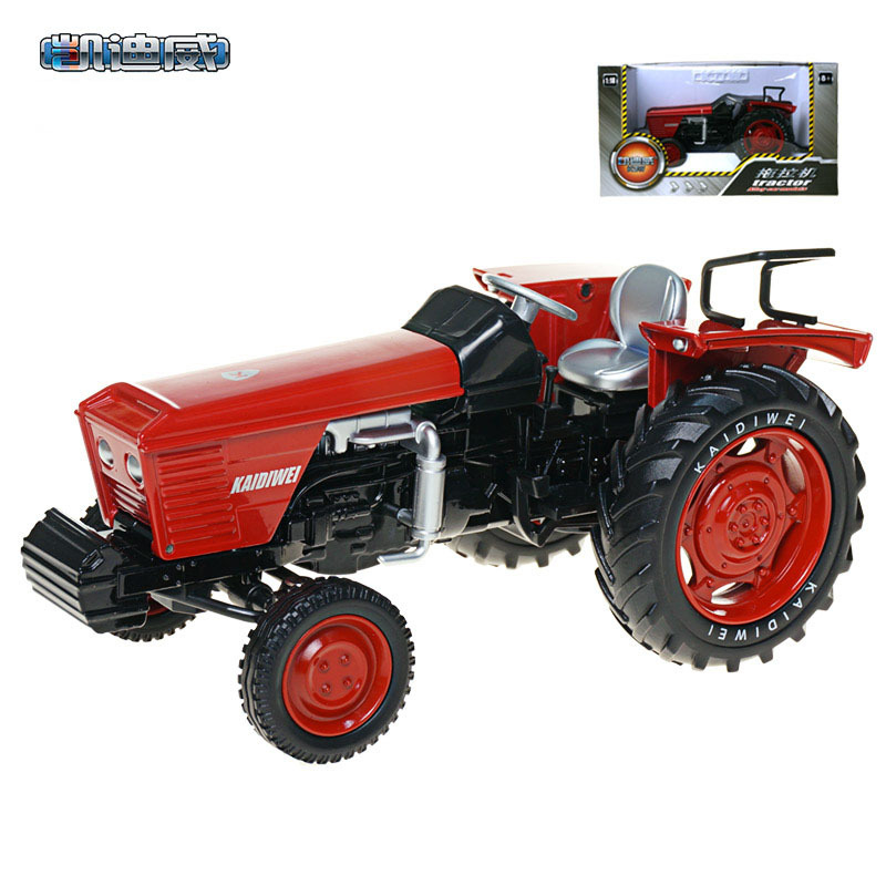 Model traktora s pásovým pohonom zo zliatiny – kovová hračka pre deti vo veku 4–6 rokov