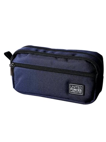 Pildspalvu maciņš ar trim rāvējslēdzējiem, liela ietilpība, Oxford audums, universāls, brīvā laika stils