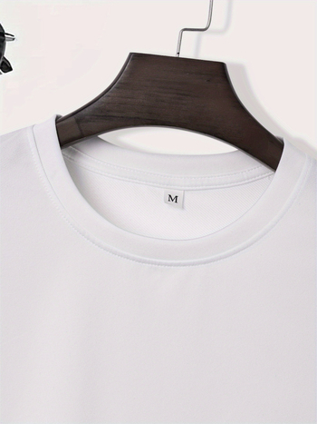 Pamuk majica s božićnim jelenim uzorkom, kratki rukavi, okrugli izrez