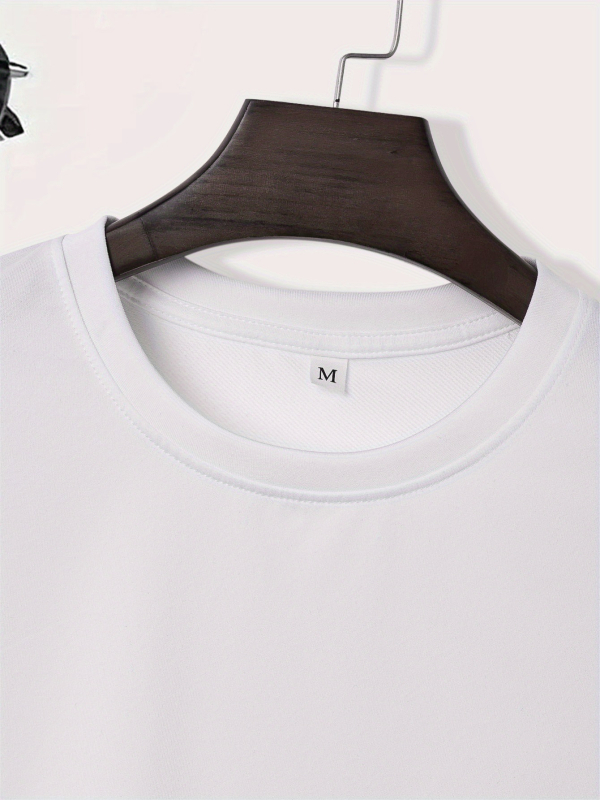 Pamuk majica s božićnim jelenim uzorkom, kratki rukavi, okrugli izrez