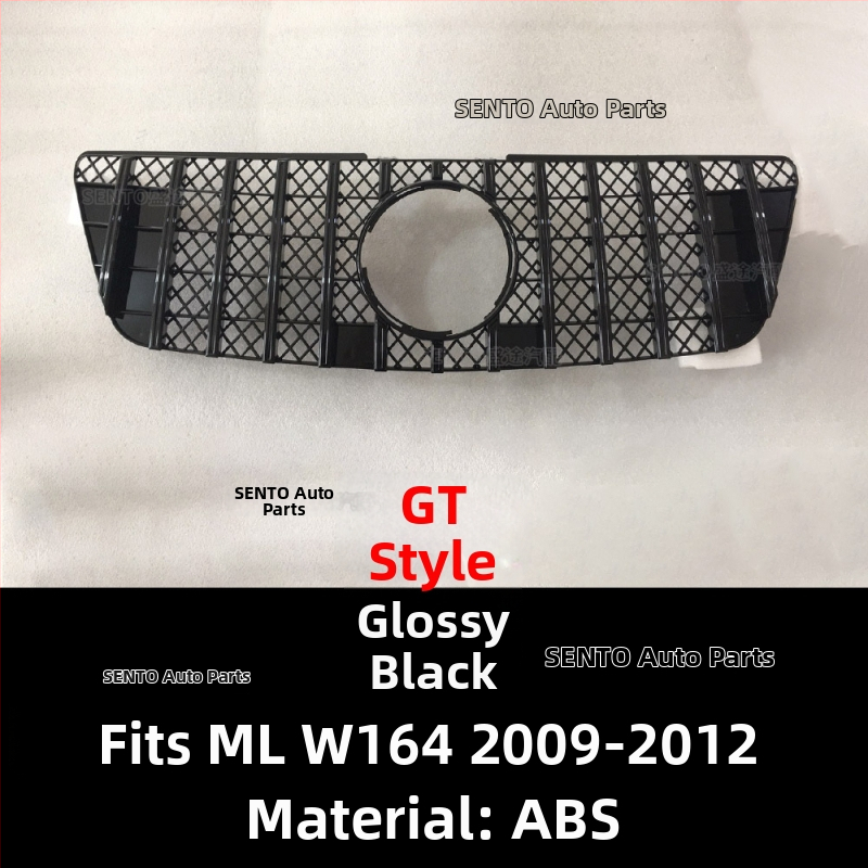Mercedes ML W164 Gypsophila štýlová mriežka – ABS plast, vstup vzduchu mriežka, montáž na nárazník, hmotnosť 2.6 kg, 2005–2012