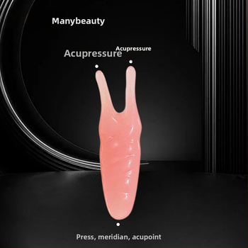 Nástroj na masáž tváre z prírodnej živice pre masáž nosa a očných oblastí