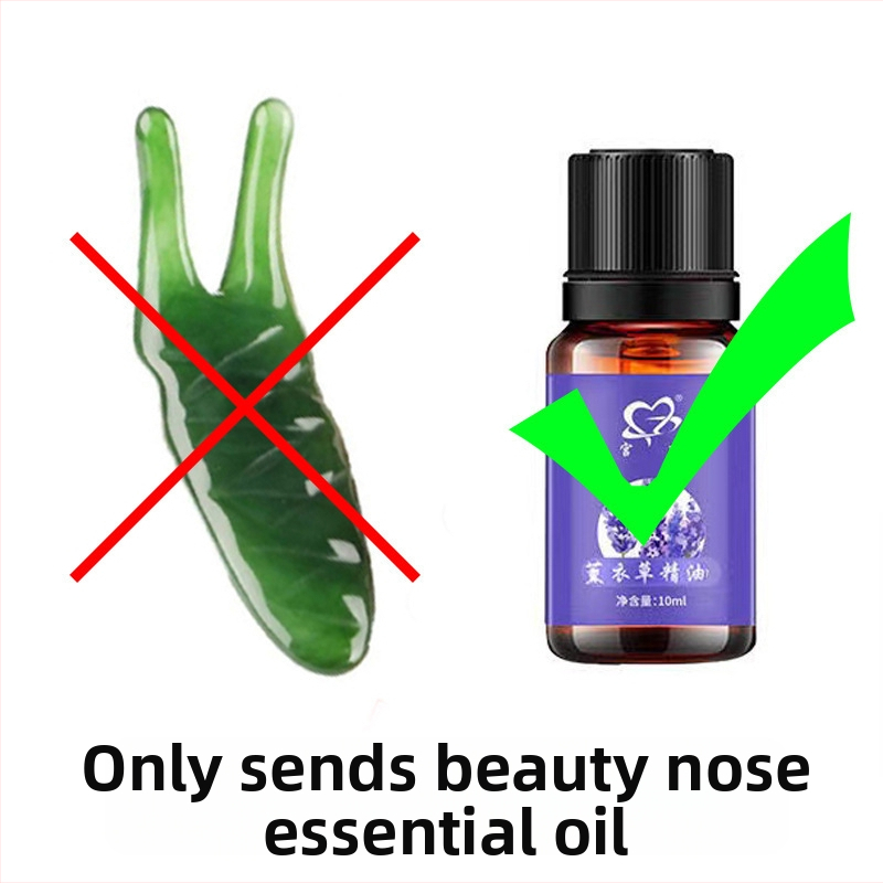 Nástroj na masáž tváre z prírodnej živice pre masáž nosa a očných oblastí