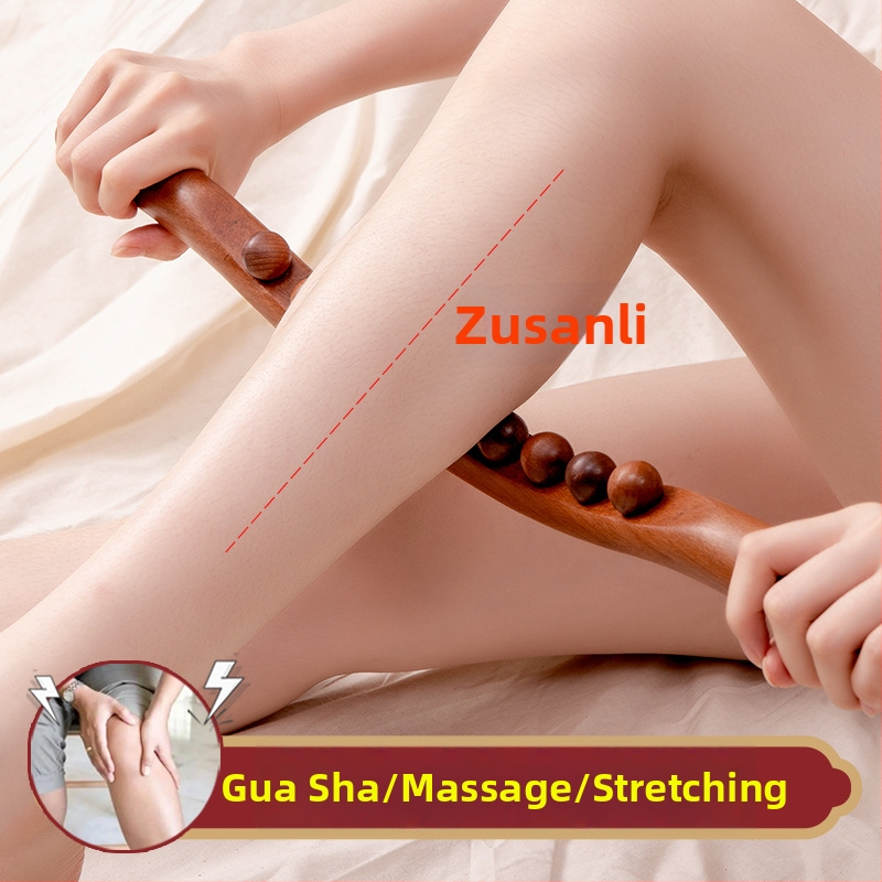 Prístroj na cupping s masážnymi tyčami so siedmimi a deviatimi korálkami pre celé telo, čistenie meridiánov a škrabací nástroj