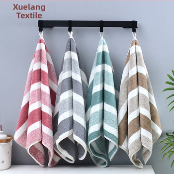 Sada uterák z koralového fleecu, 150D, 80–100 g, uterák do kúpeľne a uterák na tvár, ukončenie: hemming, jacquard, plain weave