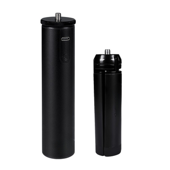 Mână de încărcare din aliaj de aluminiu pentru Action3 360 cameră de acțiune și GoPro11; streaming pe mobil; sursă externă de alimentare; cod produs Aldrjdcfx2al