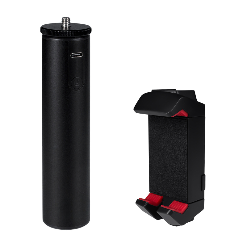 Mână de încărcare din aliaj de aluminiu pentru Action3 360 cameră de acțiune și GoPro11; streaming pe mobil; sursă externă de alimentare; cod produs Aldrjdcfx2al