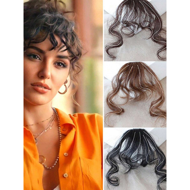 Kapa za periku s bangs i podesivim gumbima (Materijal: Drugo; Kuka za kosu: Duck Clip; Materijal umetka: Titanij-ev spoj; Kod proizvoda: sh123346173; Izlazak: Zima 2025)