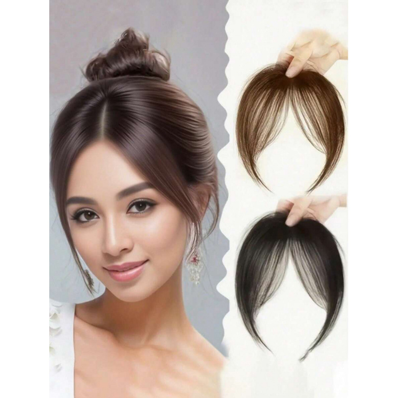 Kapa za periku s bangs i podesivim gumbima (Materijal: Drugo; Kuka za kosu: Duck Clip; Materijal umetka: Titanij-ev spoj; Kod proizvoda: sh123346173; Izlazak: Zima 2025)