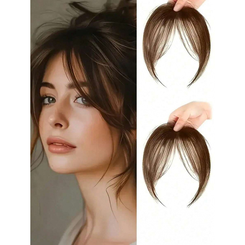 Kapa za periku s bangs i podesivim gumbima (Materijal: Drugo; Kuka za kosu: Duck Clip; Materijal umetka: Titanij-ev spoj; Kod proizvoda: sh123346173; Izlazak: Zima 2025)