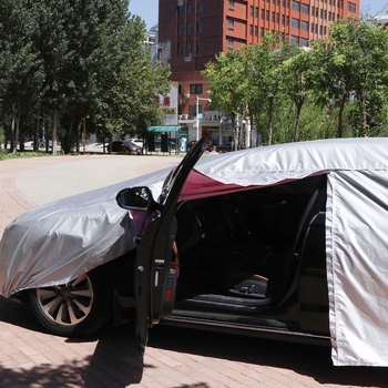 Pokryv auta pre konkrétny model, 190T Oxford látka s polyesterovou taftou, prispôsobenie, všetky ročné obdobia, prachuvzdorný a vodeodolný