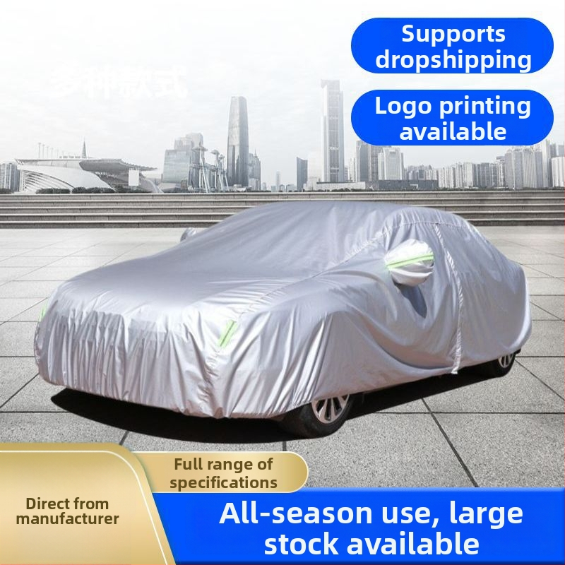 Pokryv auta pre konkrétny model, 190T Oxford látka s polyesterovou taftou, prispôsobenie, všetky ročné obdobia, prachuvzdorný a vodeodolný