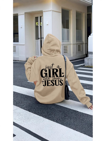 Crna ženska mikina s kapuljom, dugi rukavi, džep kengura, natpis slovima, poliester 95%