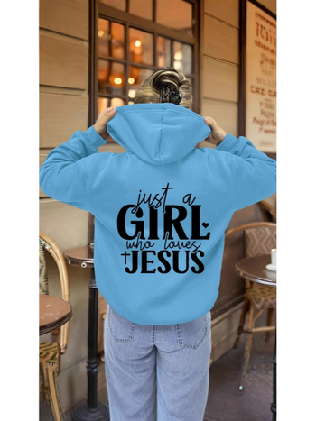 Crna ženska mikina s kapuljom, dugi rukavi, džep kengura, natpis slovima, poliester 95%