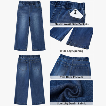 Traperice visokog struka, ravno krojenje, elastične, pamuk-poliester mješavina, 70–80% pamuk, poliester <30%, panelni dizajn