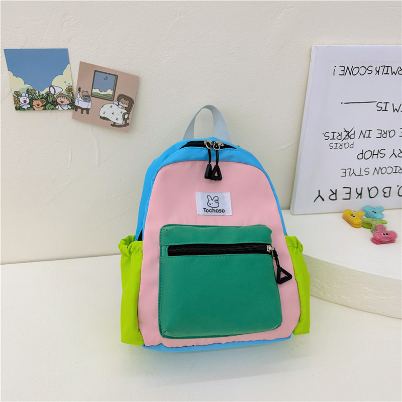 Geantă pentru grădiniță pentru copii | Canvas ultraușor, bretele cu pernă de aer, căptușeală din nailon, imprimeu animal, design ergonomic pentru reducerea poverii