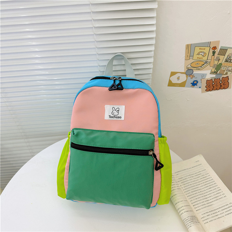 Geantă pentru grădiniță pentru copii | Canvas ultraușor, bretele cu pernă de aer, căptușeală din nailon, imprimeu animal, design ergonomic pentru reducerea poverii