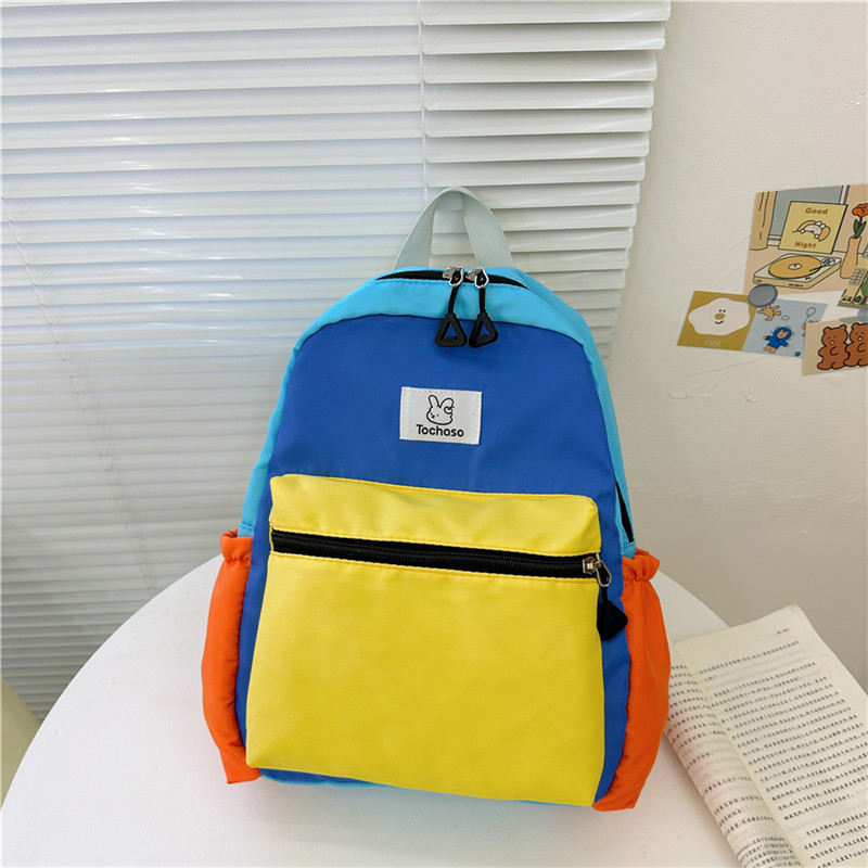 Geantă pentru grădiniță pentru copii | Canvas ultraușor, bretele cu pernă de aer, căptușeală din nailon, imprimeu animal, design ergonomic pentru reducerea poverii