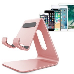 Hliníkový stolný držiak na telefón, univerzálny model Z1, prenosný a skladací