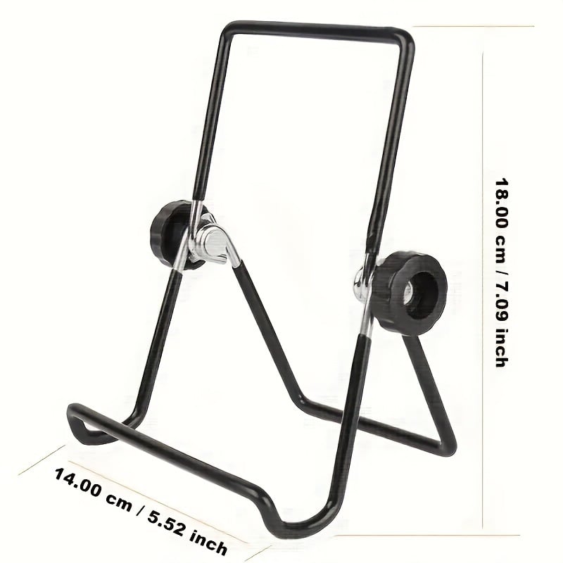 Kovový stolný stojan na tablety a telefón, skladací, kompatibilný s iPadom, iPhone 1. generácia, iPhone 3G/3GS a iPod Touch 4. generácie