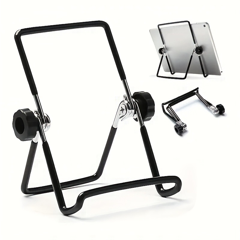 Kovový stolný stojan na tablety a telefón, skladací, kompatibilný s iPadom, iPhone 1. generácia, iPhone 3G/3GS a iPod Touch 4. generácie