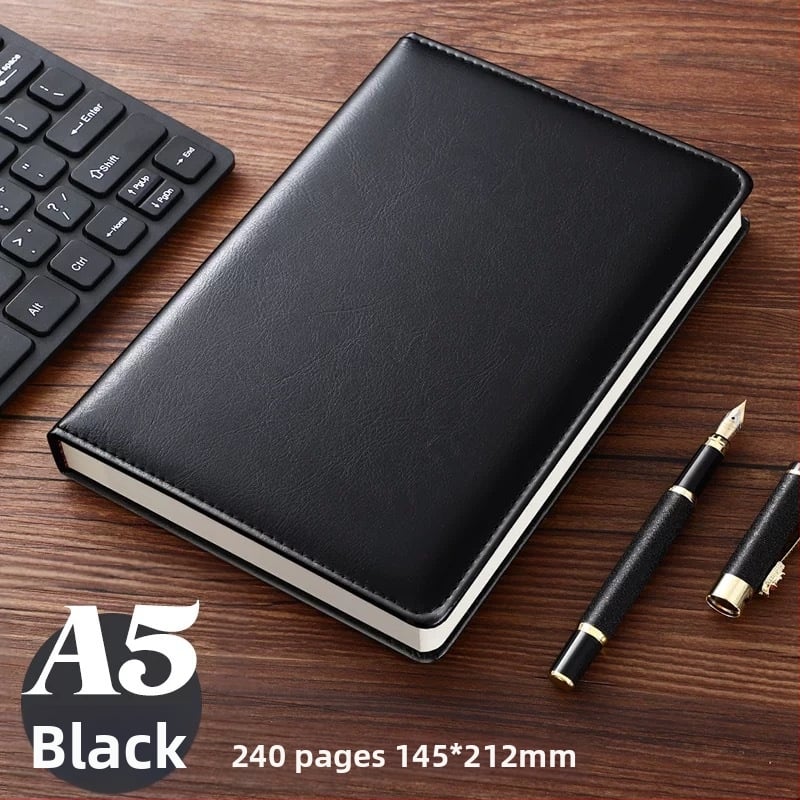 Zápisník Emma the bunny, PU obal, viazanie niťou, Dowling papier 80 g, biznis kancelársky štýl