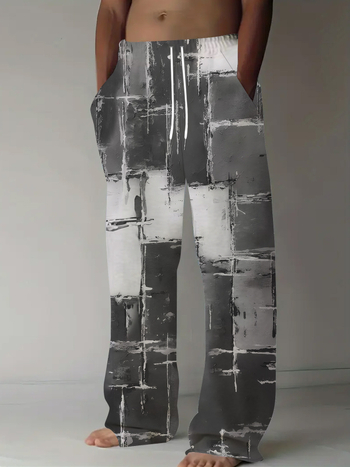 Plážové šortky – vintage štýl, 95% polyester, mikroelastické, jar 2025