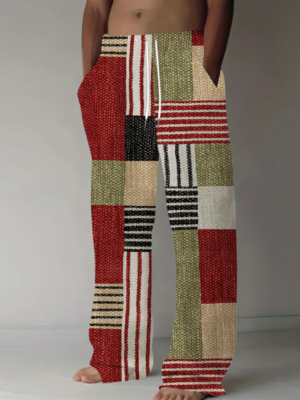 Plážové šortky – vintage štýl, 95% polyester, mikroelastické, jar 2025