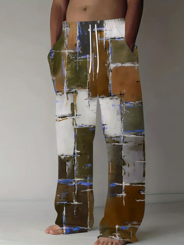 Plážové šortky – vintage štýl, 95% polyester, mikroelastické, jar 2025