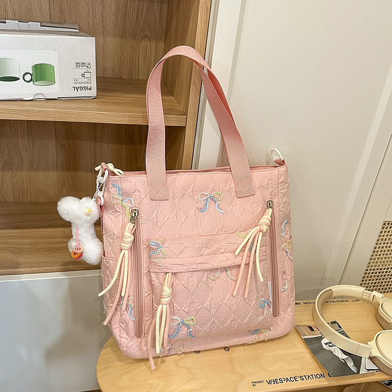 Meizu nailoninė kuprinė su oro pagalvės dirželiais, poliesterio pamušalas, gaivus ir saldus stilius, mokyklai