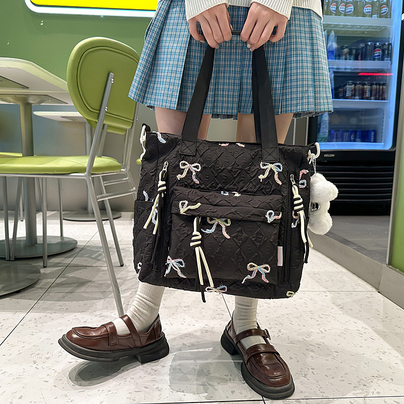 Meizu nailoninė kuprinė su oro pagalvės dirželiais, poliesterio pamušalas, gaivus ir saldus stilius, mokyklai