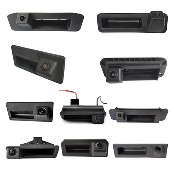 Kamera pre spätné zobrazenie na kľučke auta, 12V, nastaviteľný uhol 170°, rozlíšenie 720x576, AV video