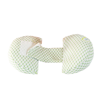 Blue Love Flower tehotenská U-tvarovaná vankúš na spanie — tvar: U, jadro: 100% bavlna, hmotnosť: 1.05–1.50 kg, vhodná pre celé tehotenstvo