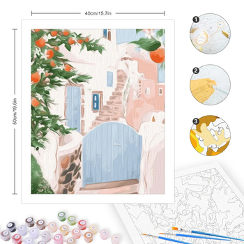 DIY Σετ Ζωγραφικής με Αριθμούς για Αρχάριους – 10122 Χώροι (Brand: Other; Frame: Other; Style: Other)