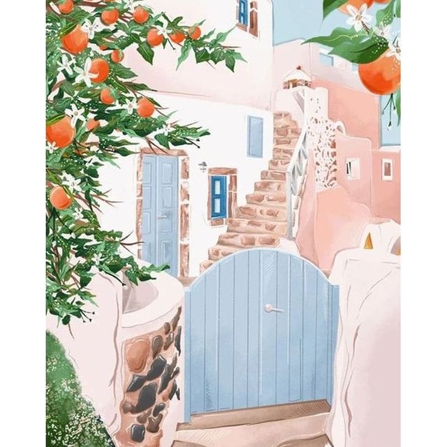 DIY Σετ Ζωγραφικής με Αριθμούς για Αρχάριους – 10122 Χώροι (Brand: Other; Frame: Other; Style: Other)